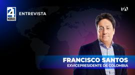 "El 70% de la coca sale por la frontera con Ecuador" detalló Francisco Santos, exvicepresidente de Colombia, sobre la crisis de seguridad regional.