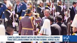 La Cancillería ecuatoriana rechazó los calificativos del presidente Petro, quien aseguró que Jorge Glas es un "preso político". Un reportaje de Carlos Sacoto