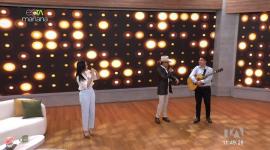 Anderson Raura, cantante ecuatoriano, llegó al set de esTAmañana para poner el ritmo de hoy con musica regional.