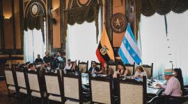 El Concejo Municipal de Guayaquil no incluyó el tratamiento de la denuncia sobre Aquiles Alvarez en la sesión del 9 de abril de 2026.