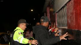 La Policía Nacional, realizó operativos de seguridad en 12 puntos estratégicos del sector del Comité del Pueblo.