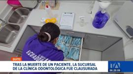 Acces clausuró las sedes de clínica odontológica tras muerte de un paciente en Quito. Las investigaciones por presunta negligencia continúan. Un reportaje de Brigette Mancheno