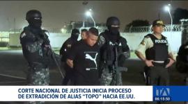 Alias "Topo", presunto miembro de Los Choneros, es requerido por la justicia de Estados Unidos. La CNJ aclaran que el proceso administrativo llevará. Un reportaje de Ismenia Solórzano