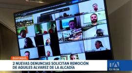 La crisis institucional en Guayaquil se profundiza con nuevos pedidos legales contra el alcalde; Además, se registra la salida de Carlos Serrano de su cargo. Un reportaje de Ericka Vera