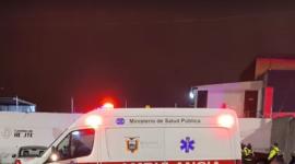 Tras masacre, se realizó el levantamiento de los cuerpos.