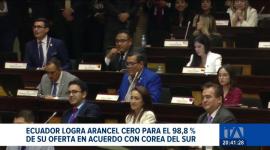 El Legislativo analiza el informe técnico sobre las condiciones del tratado antes de la entrada de Ecuador al mercado asiático. Un reportaje de Karen Haro