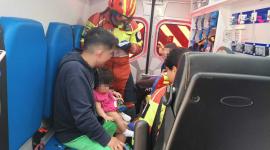 Una niña estuvo entre los afectados por intoxicación.