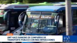 El ranking evidencia las constantes faltas viales en el transporte público en Quito. La cifra preocupa a las autoridades y usuarios. Un reportaje de Stephany Paz