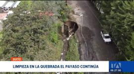 Tras constantes pedidos ciudadanos, el Municipio de Quito inició trabajos en el sector de la quebrada El Payaso en Tumbaco. Un reportaje de Nathalie Jiménez