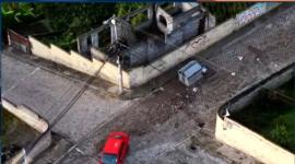 Las lluvias en Quito provocaron afectaciones en el norte de Quito la tarde del lunes 13 de abril.