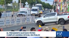 El mandatario colombiano cumplió su agenda de forma privada en Ipiales. Los gremios no fueron recibidos por Petro. Un reportaje de Jairo Jácome