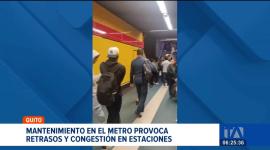El desgaste natural de las unidades del Metro de Quito obliga a que se realicen trabajos técnicos preventivos. Autoridades piden paciencia a los usuarios. Un reportaje de Brigette Mancheno