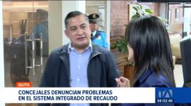 Concejales de Quito cuestionan la efectividad y el manejo del Sistema Integrado de Recaudo. El Alcalde anunció una evaluación  para detectar fallas técnicas. Un reportaje de Stephany Paz