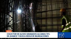 La obra estratégica busca optimizar el drenaje en puntos críticos de Quito. Según el cronograma, los trabajos finalizarán en octubre. Un reportaje de Nathalie Jiménez