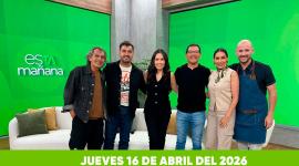 Mira el capítulo de esTAmañana del jueves 16 de abril del 2026. Un magazine diferente y entretenido, con contenido de calidad. De lunes a viernes, de 09:30 a 12:00.