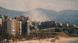 La periferia sur de Beirut es bombardeada cada día por el ejército israelí.