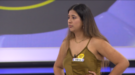 Vanesa Villegas en el duelo final del tercer capítulo de Ahora Caigo Nadie se salva