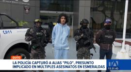 En un operativo ejecutado en el sur de Quito, la Policía Nacional capturó  a alias "Pilo", un presunto cabecilla vinculado a múltiples asesinatos en Esmeraldas. Un reportaje de Ismenia Solórzano