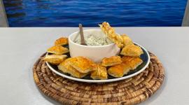 Este lunes 20 de abril del 2026 preparamos dip de cangrejo y espinaca, junto al chef Felipe Campana.