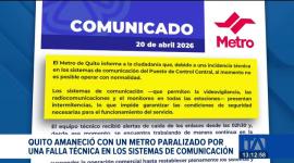 El consorcio atribuye la suspensión a errores en la coordinación de seguridad; sin embargo, la operación sin un contrato de mantenimiento vigente agrava la crisis del sistema.