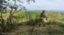 Soldados colombianos fueron atacados con drones en la frontera con Ecuador.