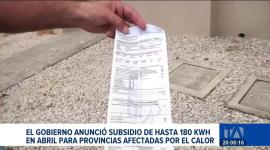 Tras las quejas ciudadanas por facturas elevadas, se anunció un subsidio de hasta 180 kWh; la medida busca compensar el incremento de consumo energético provocado por las altas temperaturas.