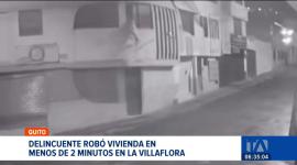 Cámaras de seguridad captaron a un ladrón ingresar a una vivienda para robar en menos de dos minutos. El sujeto fue detenido. Un reportaje de Gustavo Jaramillo