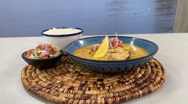 Este martes 21 de abril del 2026 preparamos caldo de bagre, junto al chef Felipe Campana.