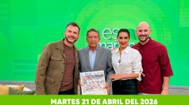 Mira el capítulo de esTAmañana del martes 21 de abril del 2026. Un magazine diferente y entretenido, con contenido de calidad. De lunes a viernes, de 09:30 a 12:00.