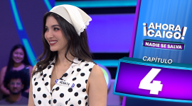 Renata Salem la líder de la noche en el capítulo 4 de ¡Ahora Caigo! Nadie se salva