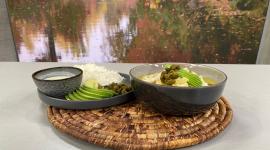 Este miércoles 22 de abril del 2026 preparamos caldo de bagre, junto al chef Felipe Campana.