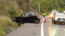 Un choque en la avenida Simón Bolívar ocasionó la muerte de una persona.