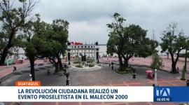 La realización de una actividad política en uno de los sitios más turísticos de Guayaquil abre el debate sobre la normativa del espacio público. Un reportaje de Astrid Singre
