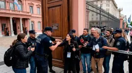 El Gobierno Argentino prohibió el ingreso de periodistas a la Casa Rosada