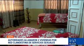 Autoridades allanaron dos viviendas en el norte de Quito donde operaban redes ilegales. En el operativo se hallaron mujeres extranjeras en situación irregular. Un reportaje de Mishell Villacís