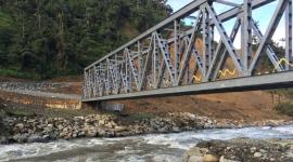 Puente sobre el río Upano en Macas