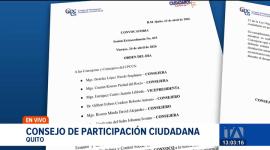 El Cpccs concluyó la revisión de perfiles de la terna enviada por la Corte Nacional; el país espera la designación del nuevo titular en las próximas horas.