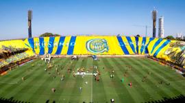 Un entrenamiento de las formativas de Rosario Central
