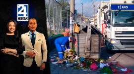Revise las noticias más destacadas de Quito en la Primera Emisión del Noticiero 24 Horas de este lunes 27 de abril del 2026. Andrea Samaniego  y Juan Miguel Rodríguez.