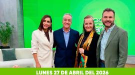 Mira el capítulo de esTAmañana del lunes 27 de abril del 2026. Un magazine diferente y entretenido, con contenido de calidad. De lunes a viernes, de 09:30 a 12:00.