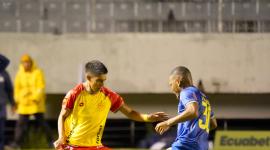 Sociedad Deportiva Aucas recibe a Delfín por una fecha más de LigaPro en el estadio Gonzalo Pozo Ripalda.