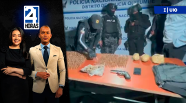 Revise las noticias más destacadas de Quito en la Primera Emisión del Noticiero 24 Horas de este martes 28 de abril del 2026. Andrea Samaniego  y Juan Miguel Rodríguez.