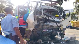 El accidente provocó congestión vehicular en uno de los principales accesos a la ciudad