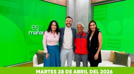 Mira el capítulo de esTAmañana del martes 28 de abril del 2026. Un magazine diferente y entretenido, con contenido de calidad. De lunes a viernes, de 09:30 a 12:00.