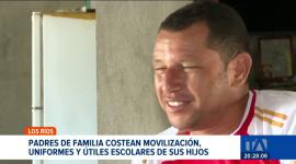 Ante la carencia de instituciones, las familias deben costear altos gastos en movilización y útiles; mientras tanto, una unidad educativa en Montalvo iniciará el año de forma virtual por falta de infraestructura.