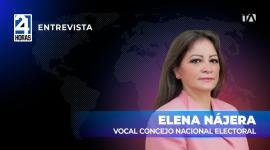 "La Corte Constitucional debe resolver con celeridad: los hitos electorales se están cumpliendo", señaló Elena Nájera, vocal del Consejo Nacional Electoral, sobre la planificación de los próximos comicios.