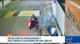 La víctima intentó escapar de sus captores en el norte de Quito, pero fue alcanzada y amenazada con un arma blanca. Un reportaje de Gustavo Jaramillo