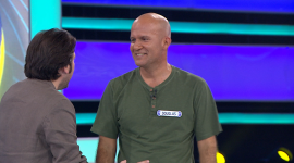 Douglas Salvador el gran ganador de la noche, celebra la victoria en el 'Duelo Final' de ¡Ahora Caigo! Naide se salva