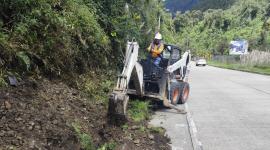 Las vías en Ecuador se han visto afectadas por las fuertes lluvias.