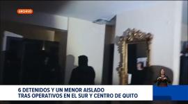Intensas intervenciones policiales permitieron la captura de seis adultos y el aislamiento de un menor involucrado en delito de microtráfico. Un reportaje de Ismenia Solórzano